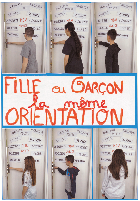 Fille ou garçon, la même orientation