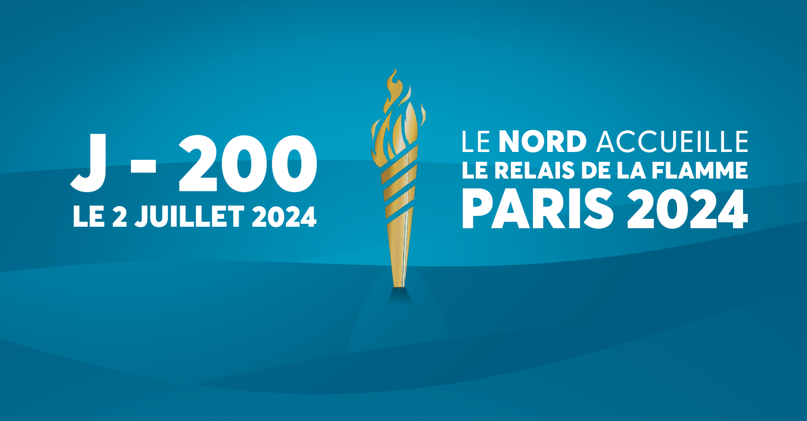 Relais de la flamme Olympique Paris 2024 - Cambrai